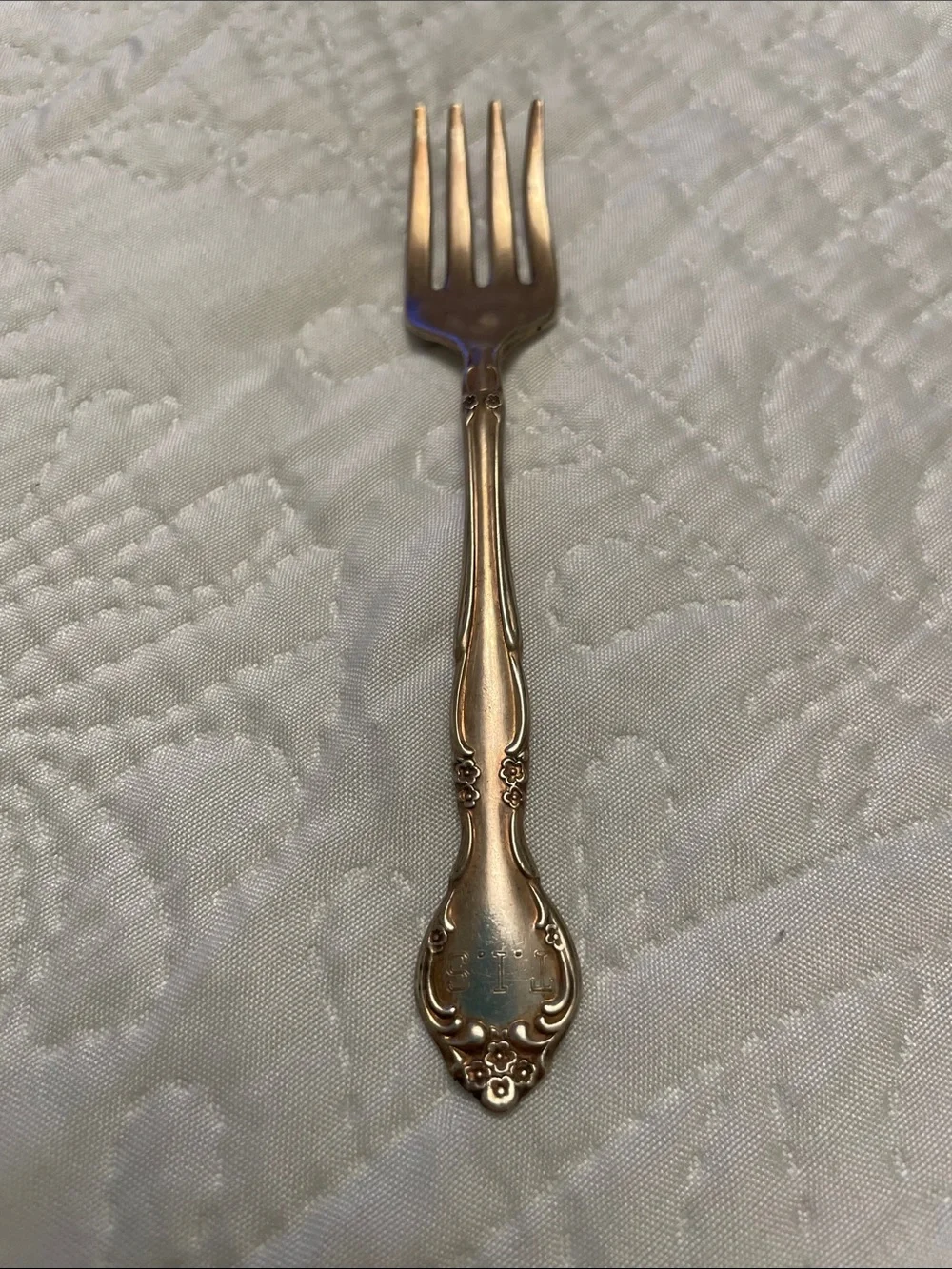 Vintage COMMUNITY Affection Pattern Small Cocktail Seafood or Child’s Fork